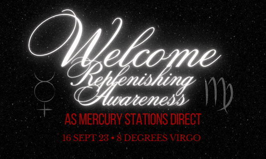 ˚　✦ welcome replenishing awareness as mercury stations direct . ✦